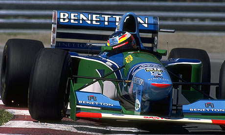 MICHAEL SCHUMACHER - BENETTON  F1 1994 RACE POSTER DVD
