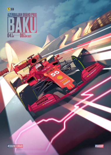 Race 5 2021 Monaco grand prix cover art race poster