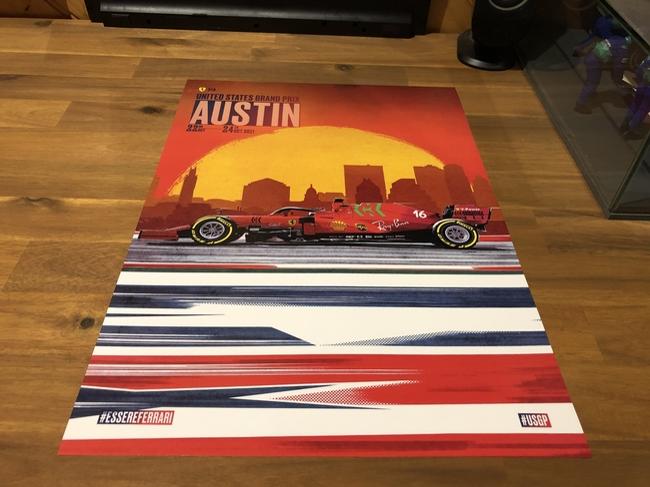 ferrari f1 formula 1 cover art grand prix race poster sale